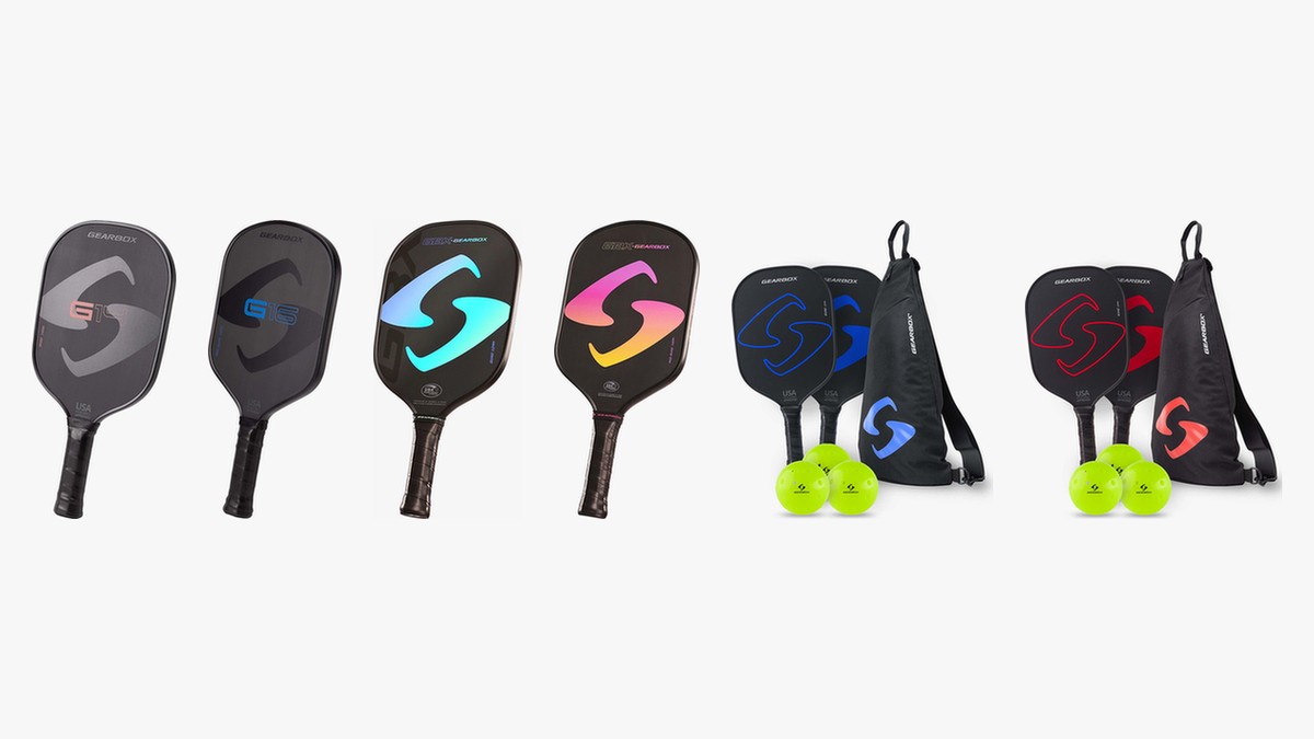 Vợt G14, G16, GBX Quad 12mm, GBX ModQuad 14mm cùng hai bộ Ultimate Pickleball Starter Kit