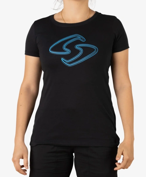 Fade - Womens Cotton Tee Black