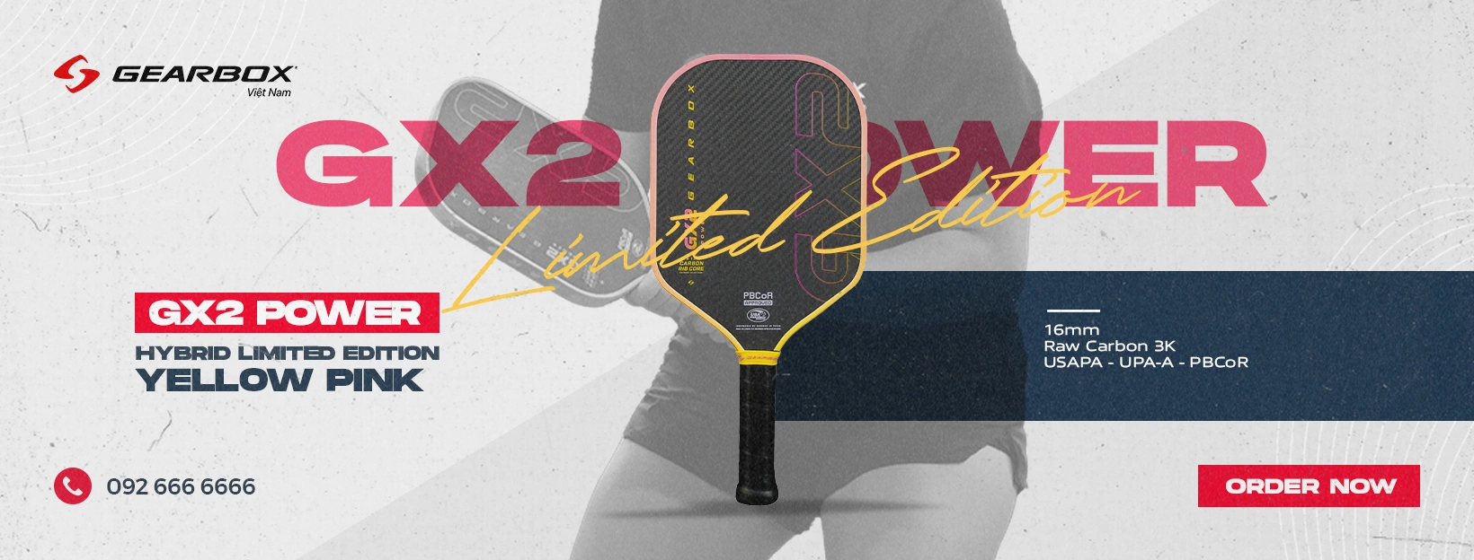 GX2 Power Hybrid Limited Edition Yellow Pink